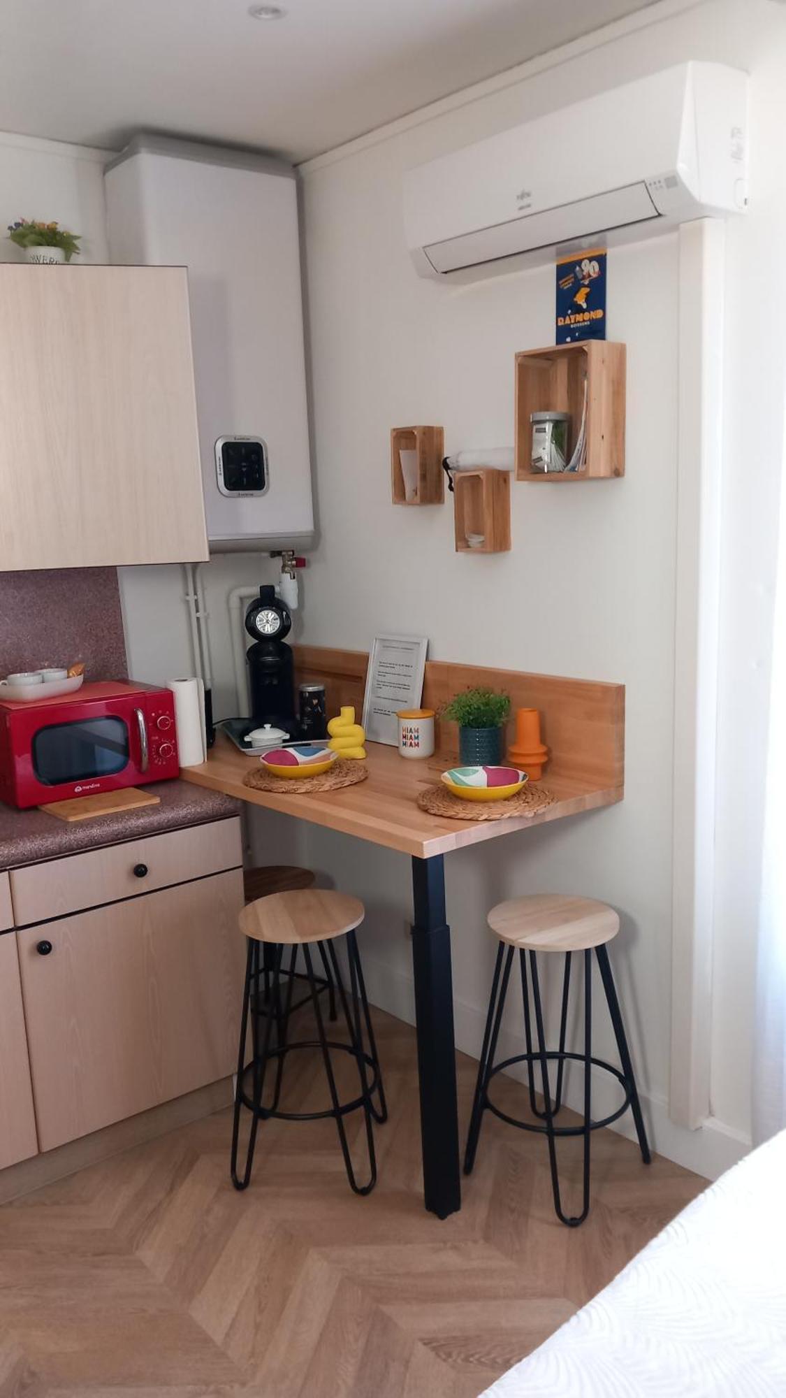 Appartement Valliere Les Halles 15m2 Avec Clim *
